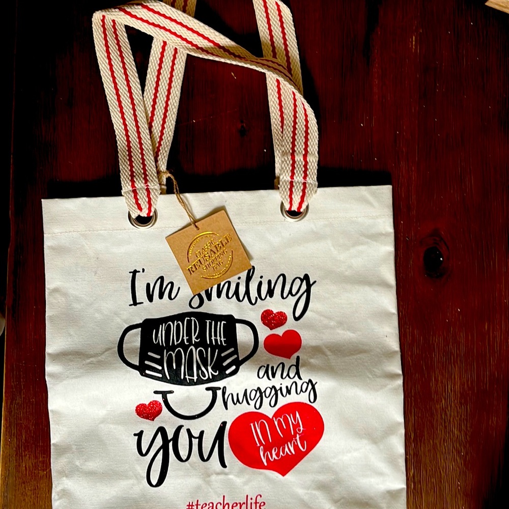 Classic Reusable Shopping Bag for a Teacher